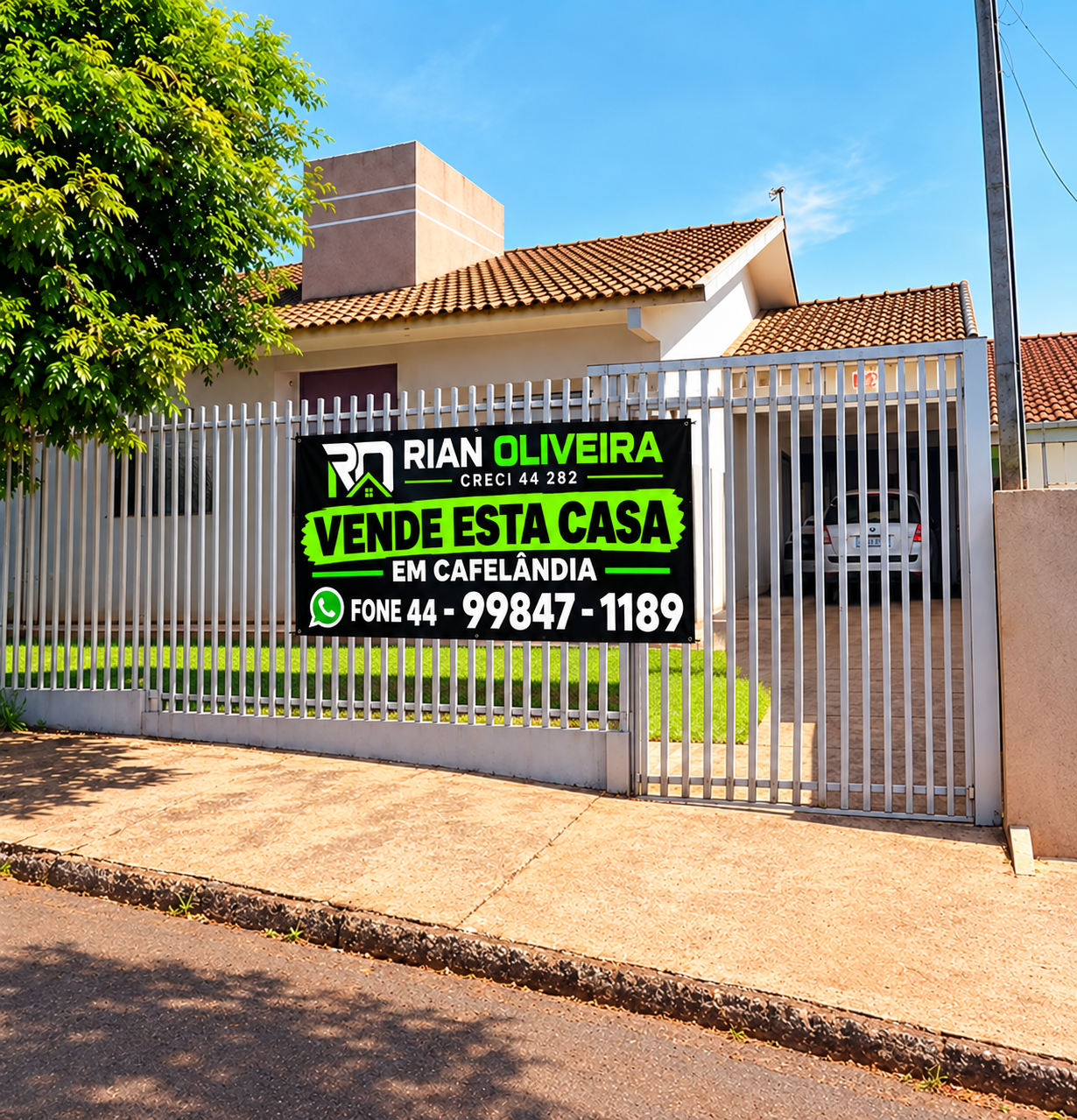 CASA Á VENDA EM CAFELÂNDIA
